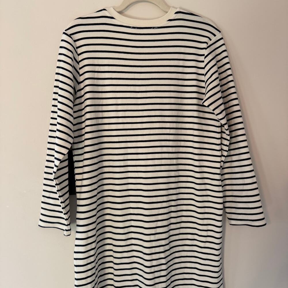Pomander Place Tuckernuck NWT Striped Gio Maxi Dress Long Sleeve Cotton Size Lg - Picture 13 of 16